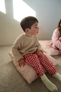Red Gingham Pants