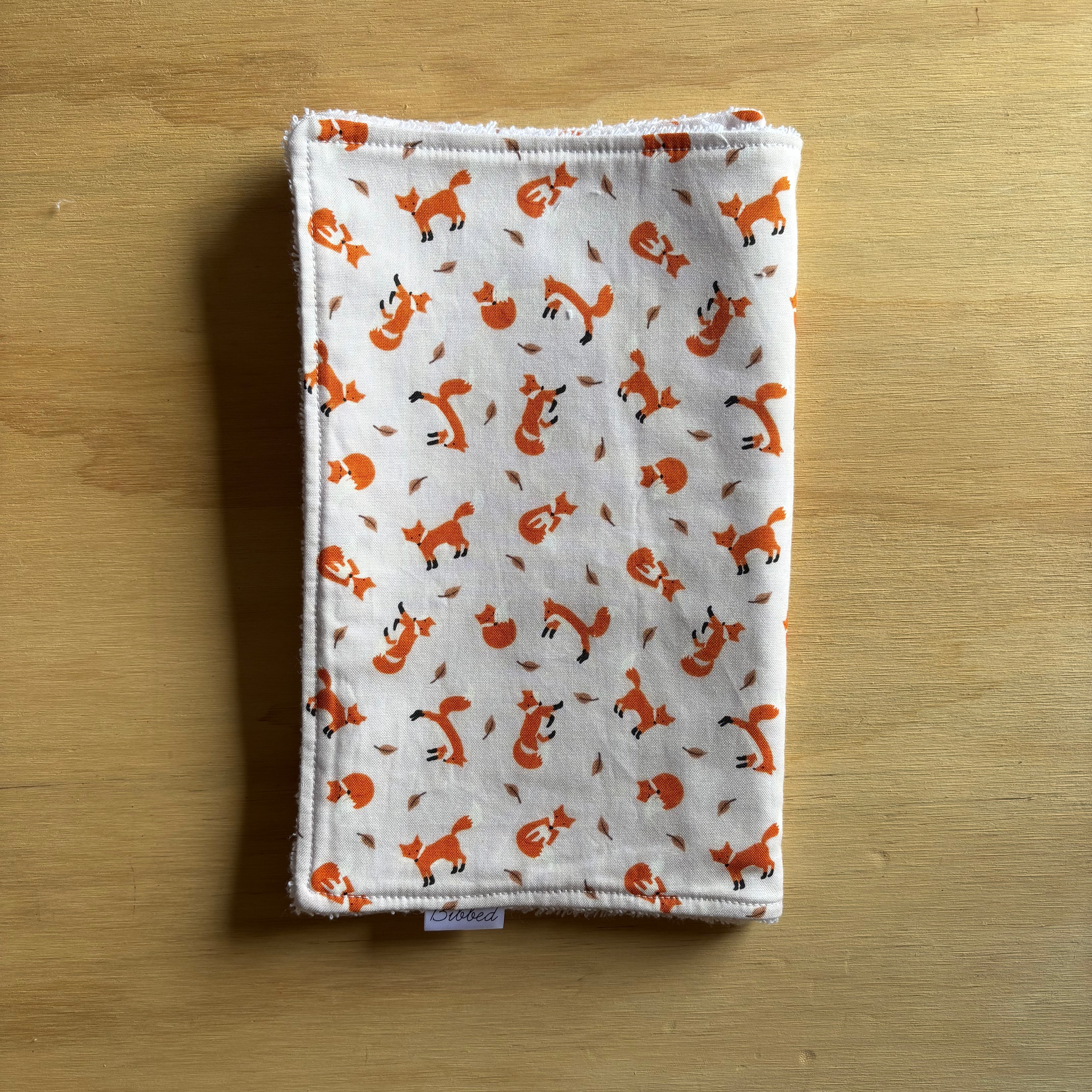 Foxes Burp Cloth