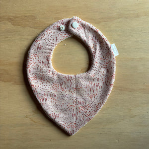 Pink Meadow Dribble Bib