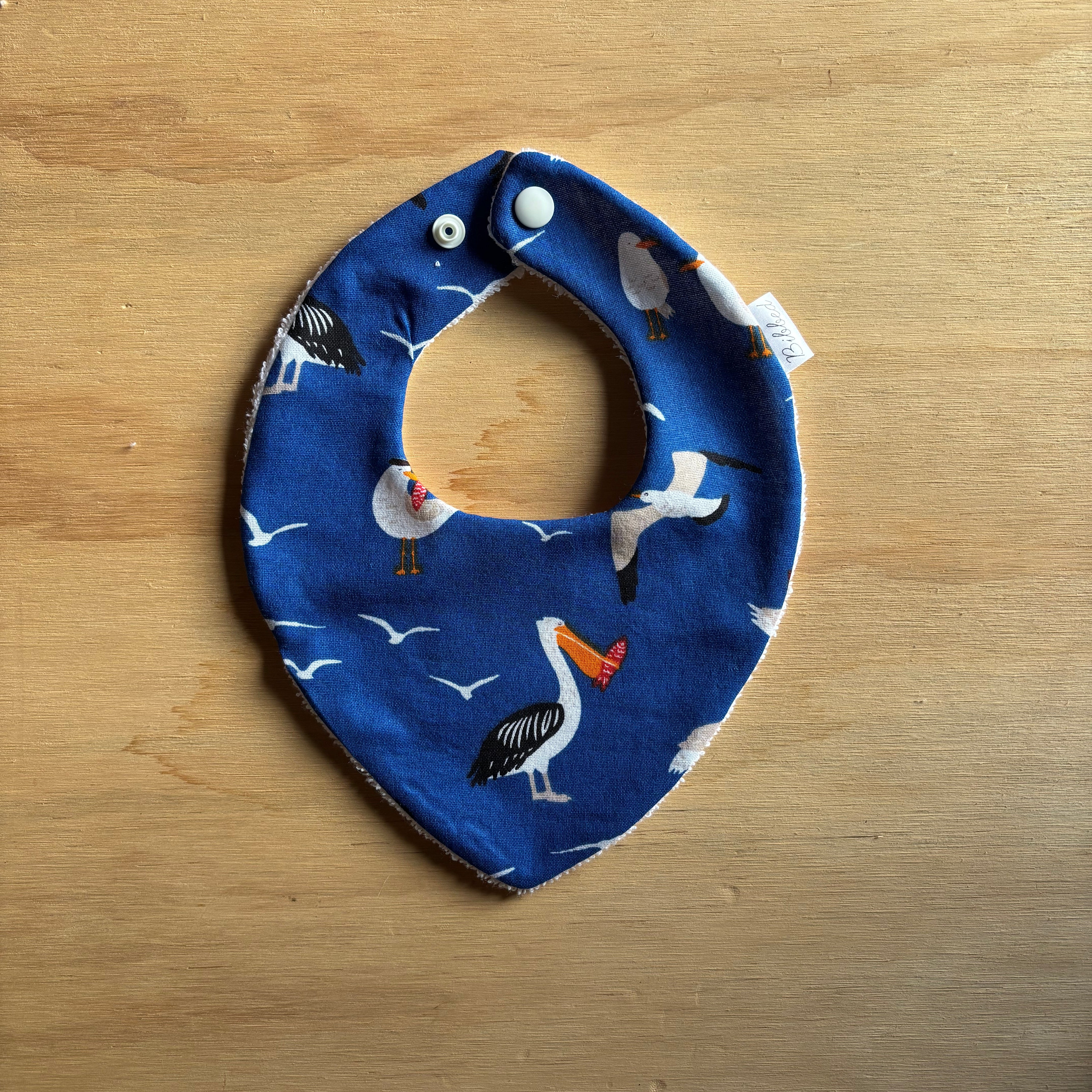 Sea Birds Dribble Bib