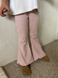 Pink Stripe Flares
