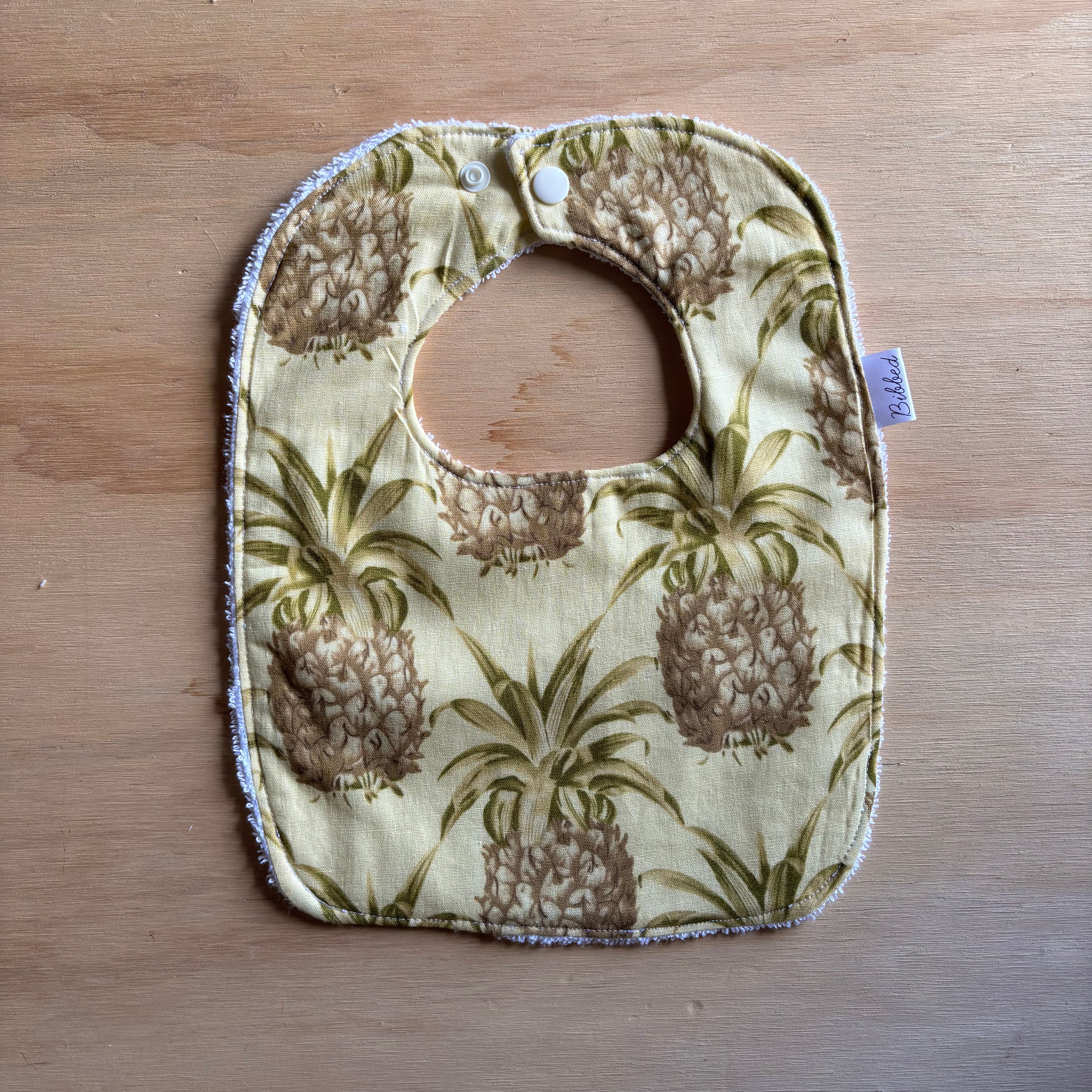 Pineapples Dinner Bib