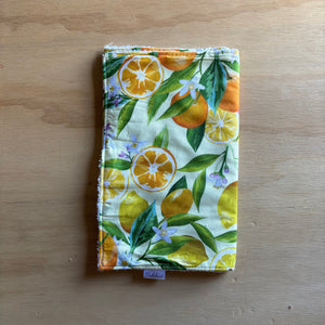 Citrus Burp Cloth