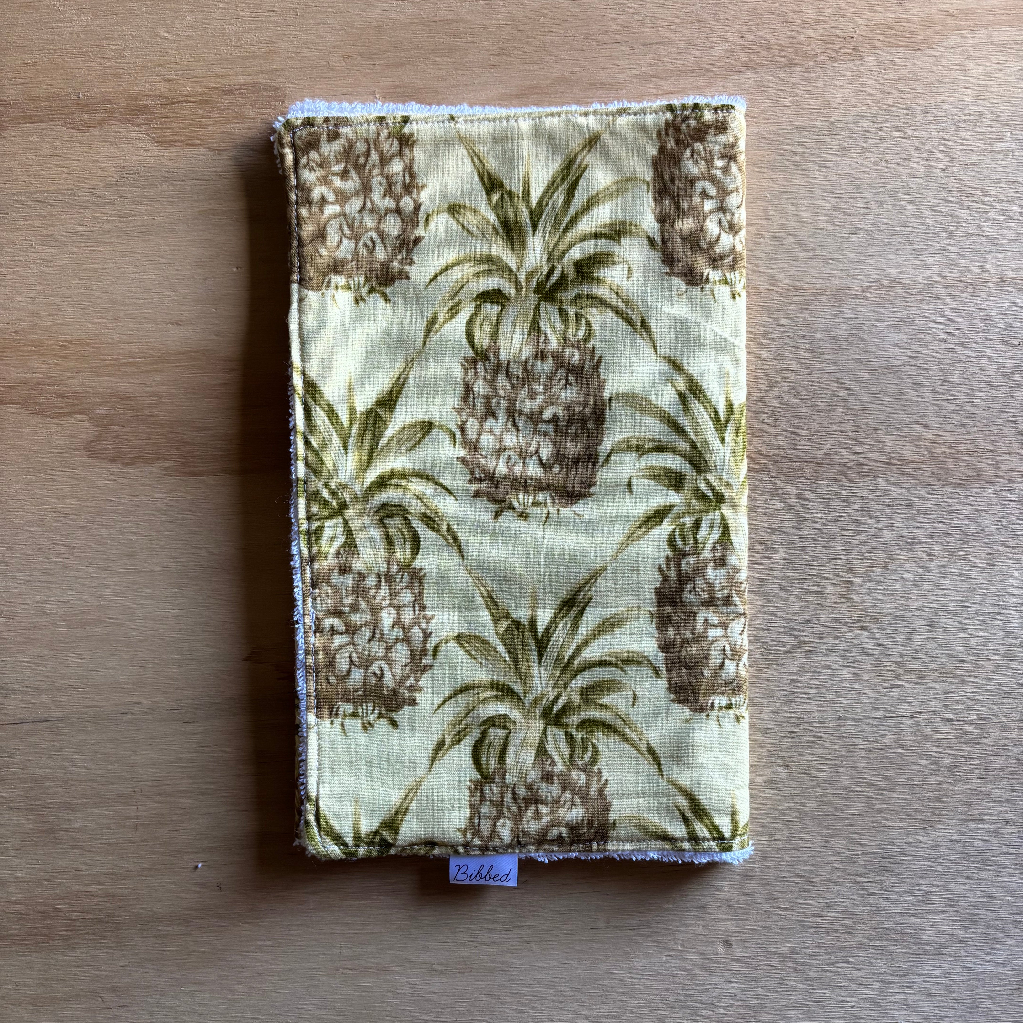 Pineapples Burp Cloth