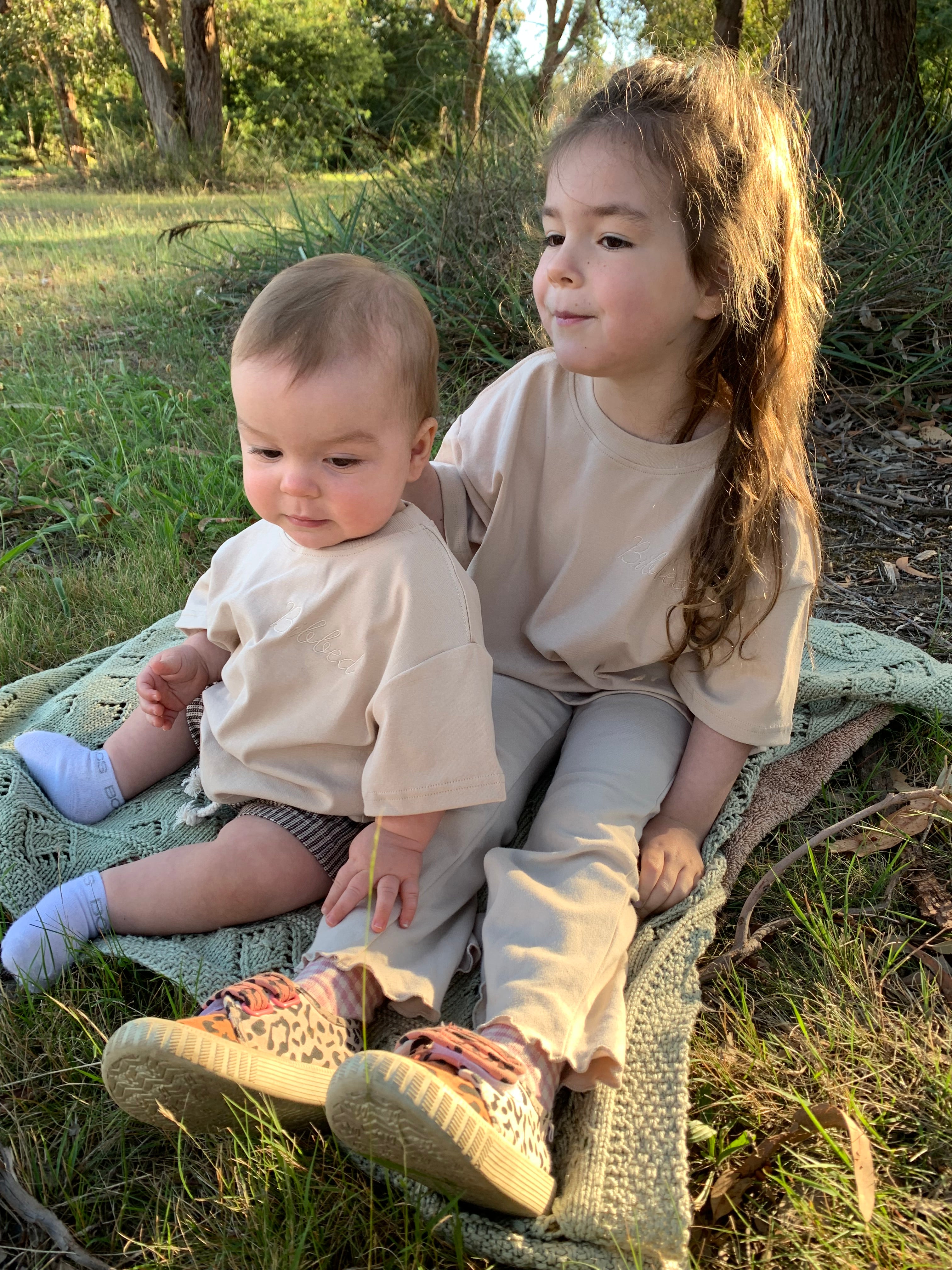 Beige Oversized T-Shirt