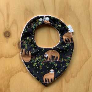 Sloths Dribble Bib