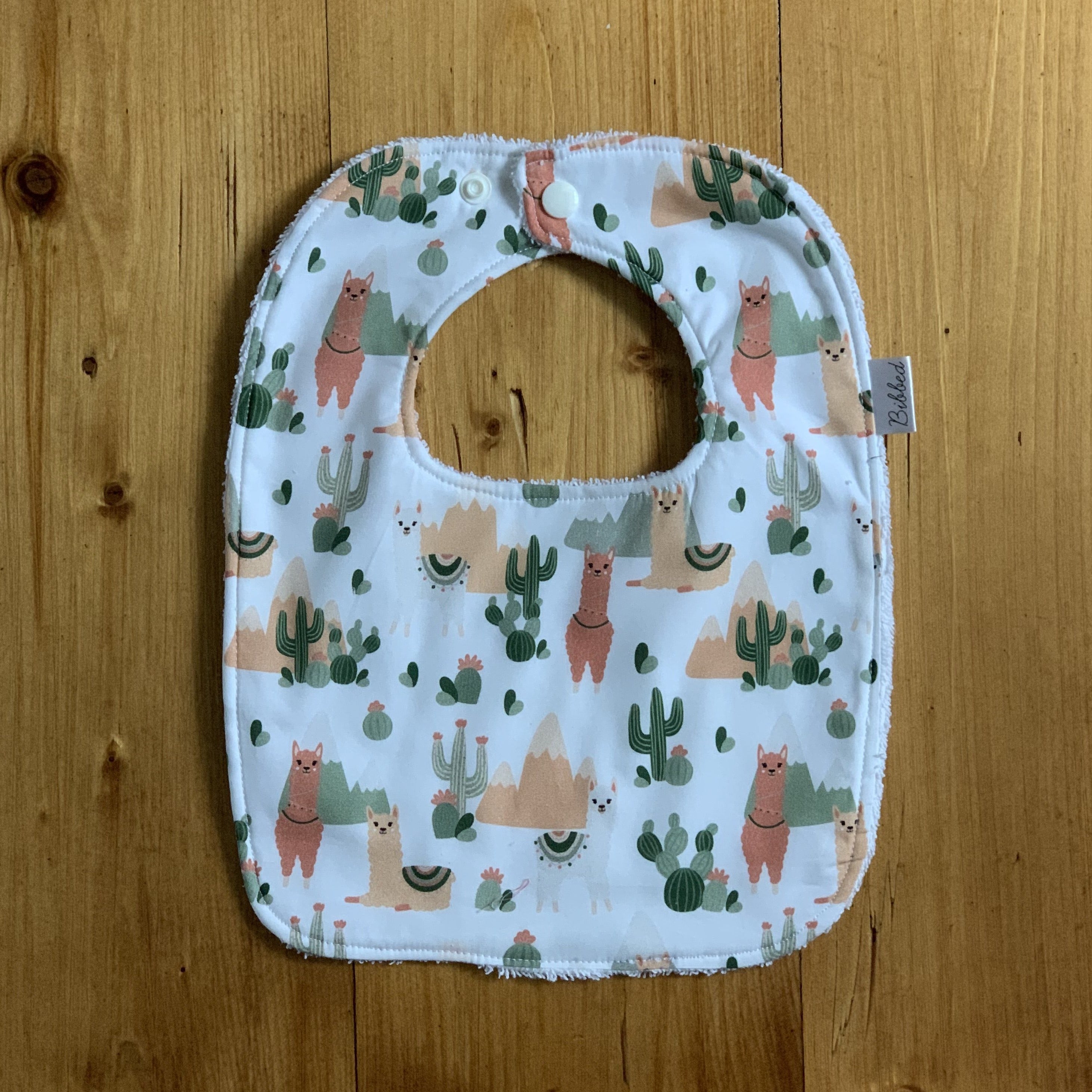 Llamas Dinner Bib