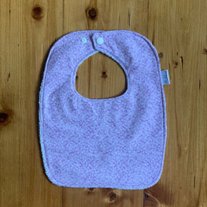 Purple Floral Dinner Bib