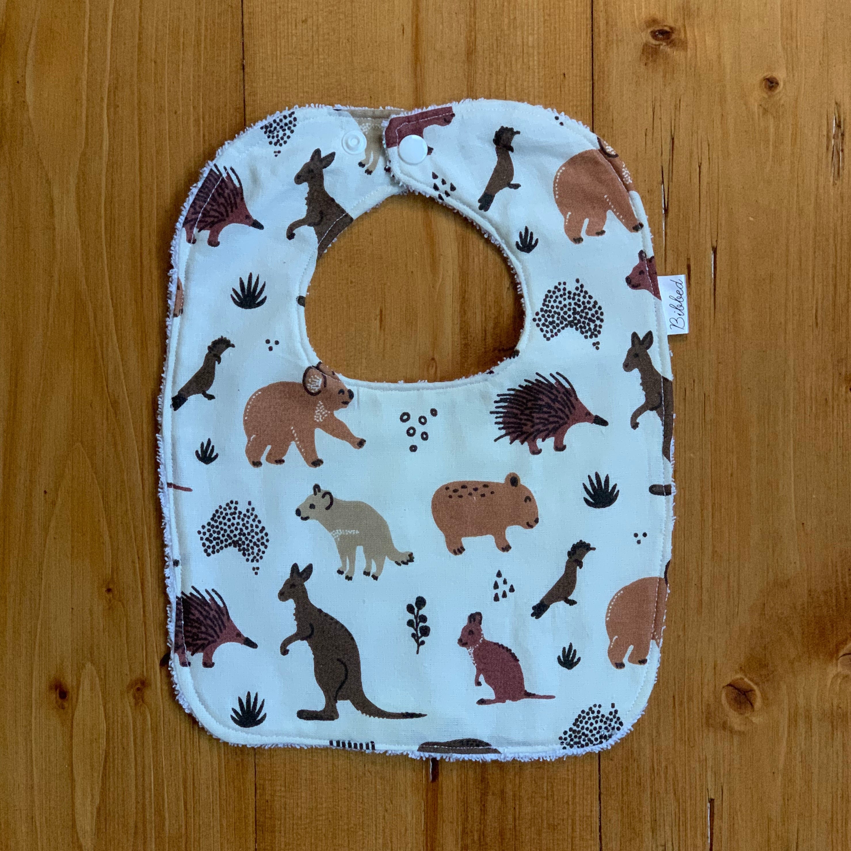 Australian Animals Dinner Bib