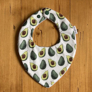 Avocado Dribble Bib